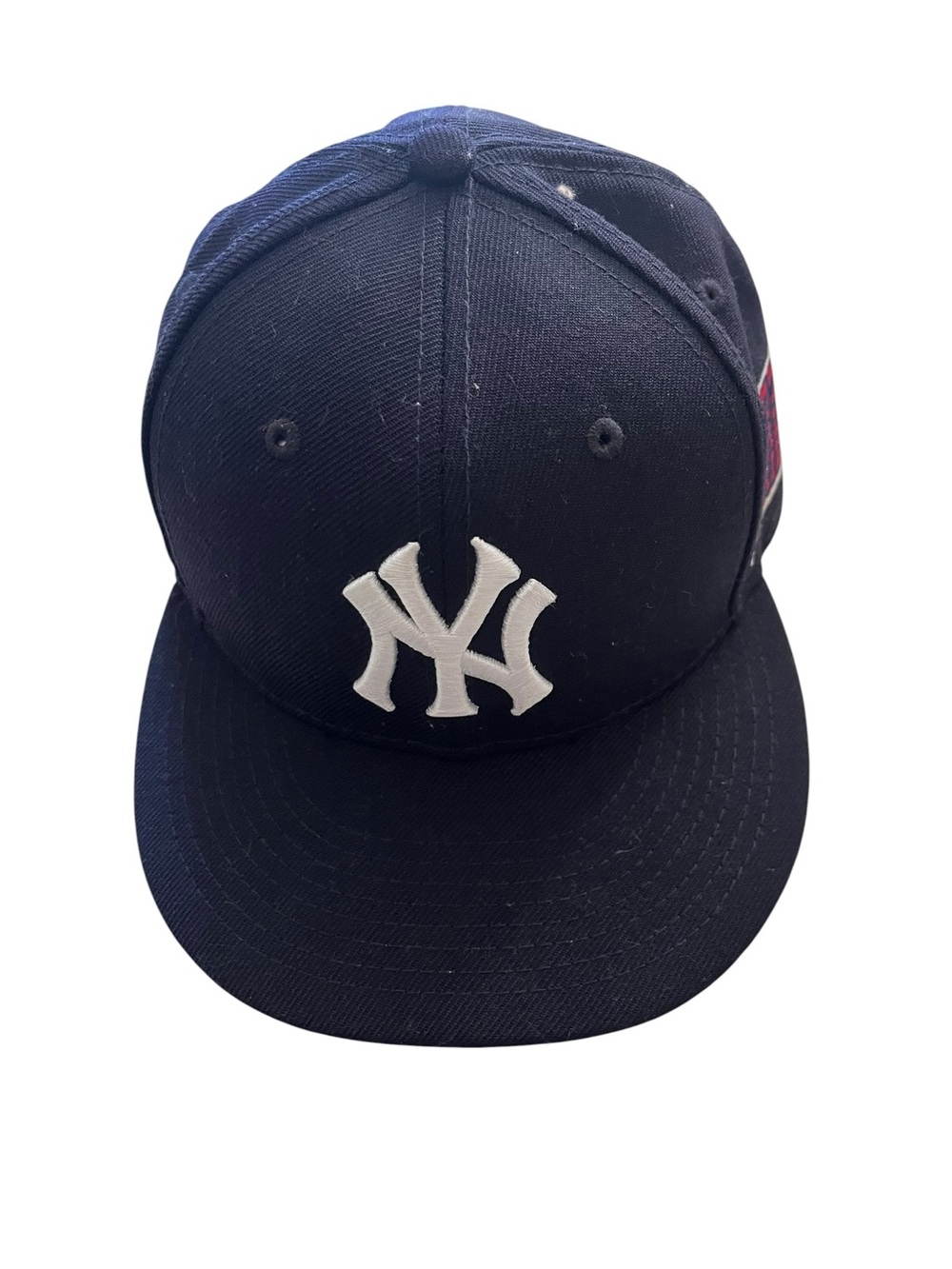 New Era  Navy Baseball Hat with White NY Logo